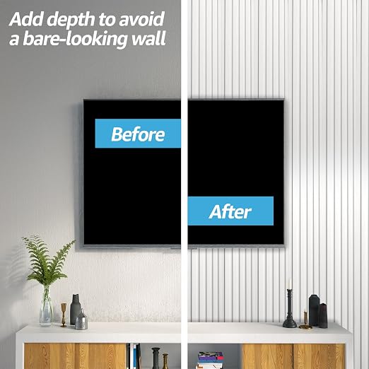 Art3d WPC Slat Wall Panels, Living Room - Image 4