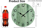 Wall Clock, Modern Wall Clocks Battery Operated, Silent Non Ticking Clock - Image 3