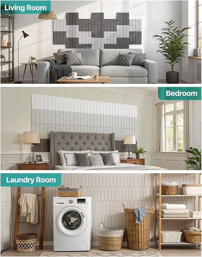 18 Pack Sound Proof Foam Panels - Image 6