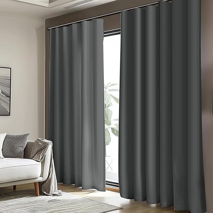 Room Divider Curtains, Noise Reduction, W100 × L84 Inch, 1 Panel - Image 7