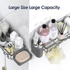 NESOMI Shower Caddy Adhesive Shower Organizer 7-Pack, Rustproof Stainless Steel - Image 8