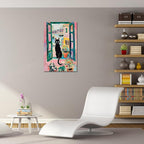 ALMLZL Henri Matisse Prints Open Window Black Cat Wall Art Modern Artwork Still - Image 3