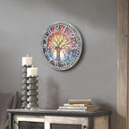 WANGIRO Tree of Life Wall Clock 12inch Silent Movement Clock Precise - Image 5