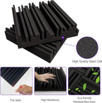 TroyStudio Thick Acoustic Foam Panels, Dense Soundproof Padding Tile, Recording - Image 4