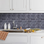 COMSTICKC 3D Faux Brick Wall Panels Peel and Stick Tiles, Small Size Thin PVC - Image 2