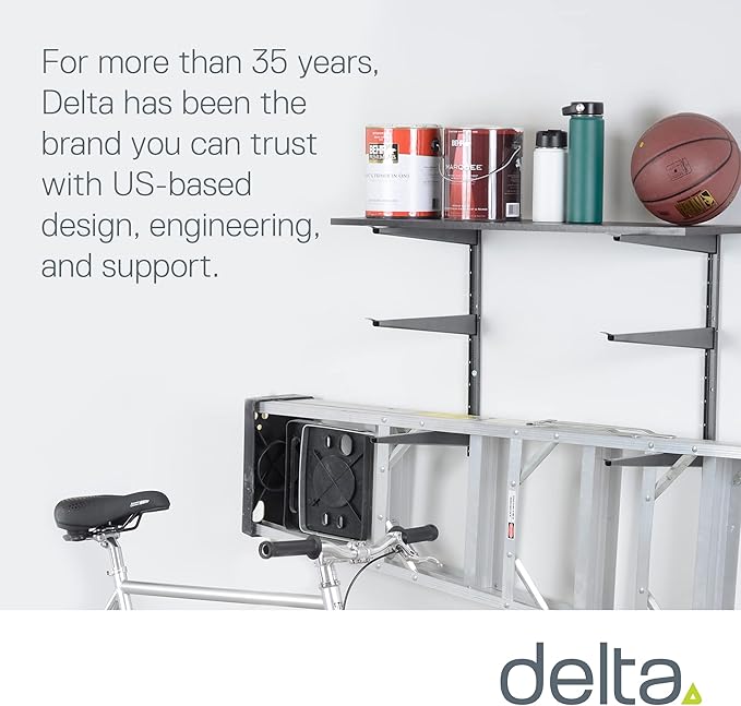 Delta Heavy Duty Wood and Lumber Storage Rack, Holds Up To 480 lbs - Image 6