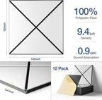 12 Pack Self-Adhesive Acoustic Panels, Soundproof Wall Panels - Image 3