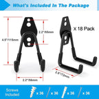 18 Pack Garage Hooks Heavy Duty - Image 2