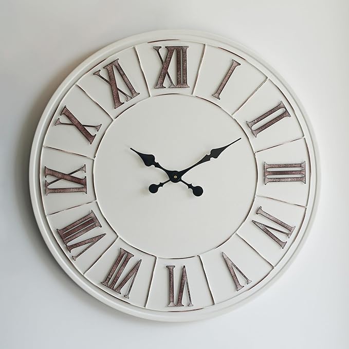 Oversized Farmhouse Wall Clock - Image 2
