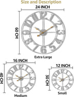 Sorbus Large Wall Clock for Living Room Decor - Image 8