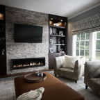 EverStone Cascade Faux Stone Panel, 48 5/8"W x 24 3/4"H x 1 1/4"D, Desert Sand - Image 13