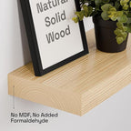 BAOBAB WORKSHOP Solid Wood Floating Shelves - Image 4
