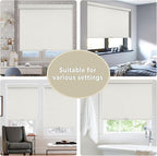 SUNOFF Cordless Blackout Roller Shades Blinds - Image 6