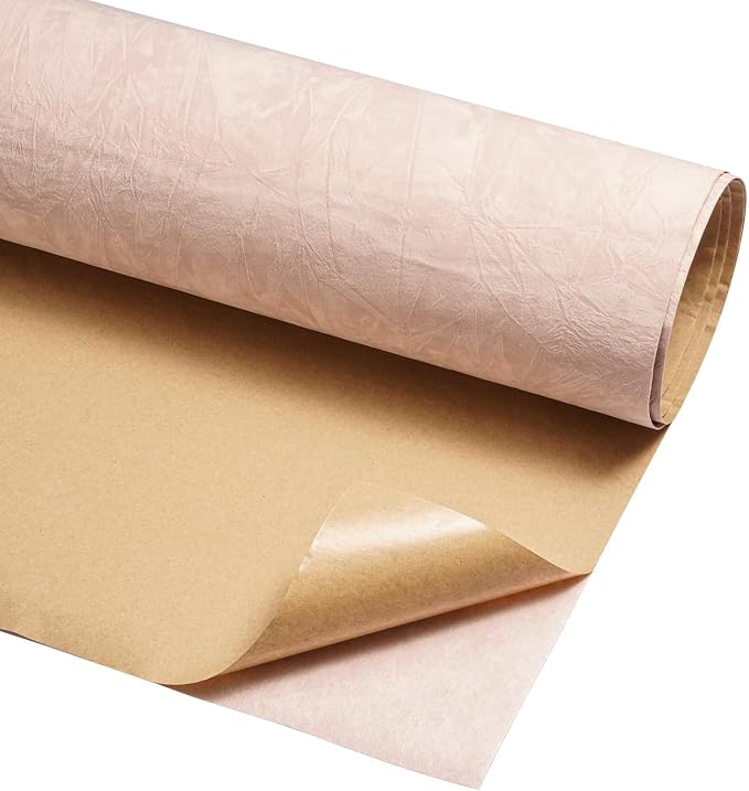 30"x160" Large Self Adhesive Soft Velvet Wallpaper Peel and Stick Light Pink - Image 9
