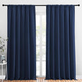 NICETOWN Living Room Curtains, Home Decorations Thermal Insulated Solid Rod by NICETOWN