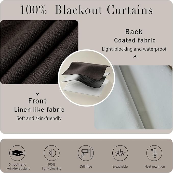Adhesive 100% Blackout Curtain - Image 4