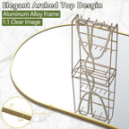 Prywot Arched Full Length Mirror, Modern Full Body Mirrors - Image 2