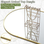 Dewfig Arched Full Length Mirror, Full Body Mirrors - Image 6