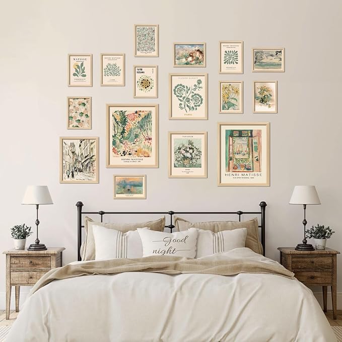ANERZA 16 PCS Sage Green Wall Art Decor, Matisse Wall Prints - Image 6