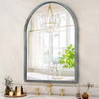 Arch Bathroom Mirror, Metal Frame Vanity Mirror, Dresser Mirror, Arch by HLFMVWE