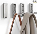 Folding Wall Hook, Heavy Duty Zinc Alloy No Rust Fold Up Hooks by VOSEPO