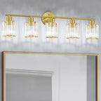 Crystal Bathroom Light Fixtures, Bathroom Lighting Fixtures Over Mirror by Kvhiiw