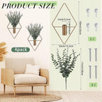Jexine 8 Pcs Hanging Planters - Image 2