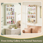 Keebofly Perfume Organizer Wall Mount & Large Cologne Display Case - Image 6