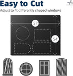 NIGHTON Portable Blackout Curtains 54"×59", Strong Hook and Loop Tape Strips - Image 5