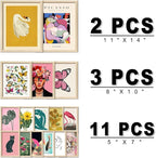 16 PCS Framed Eclectic Wall Art Decor, Modern Maximalist Home Gallery Wall - Image 2