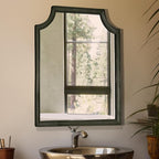 WallBeyond Scalloped Wood Mirror - Image 7
