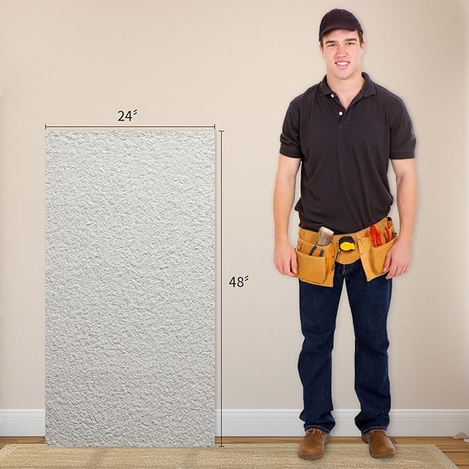 6” x 12” Faux Stone 3D Wall Panels, Clay Manufactured Raised Textured Paneling - Image 8