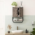 RUSTOWN Farmhouse Rustic Medicine Cabinet - Image 2