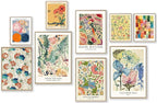 KBKBART Colorful Eclectic Wall Art Prints, Trendy Maximalism Famous Artist by KBKBART