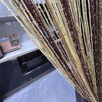 ave split Decorative Door String Curtain Wall Panel Fringe Window Room Blind by avesplit