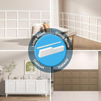 Art3d Precut Board and Batten Wainscoting Panel Kit Covers 10Ft. - Image 6
