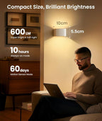 FULEN 4 Pack Motion Sensor Wall Lamp - Image 2