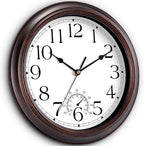 KECYET 12 Inch Outdoor Wall Clock - Image 2
