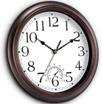 KECYET 8.5 Inch Outdoor Wall Clock - Image 2