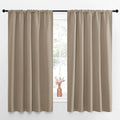 NICETOWN Blackout Curtains for Living Curtains, 52 by 63 Inch, Window Treatment by NICETOWN