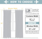 ChrisDowa Blackout Curtains 78 inches Long - Image 5