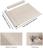 CRE8TIVE Cream White Grasscloth Peel and Stick Wallpaper Textured Grasscloth - Image 8