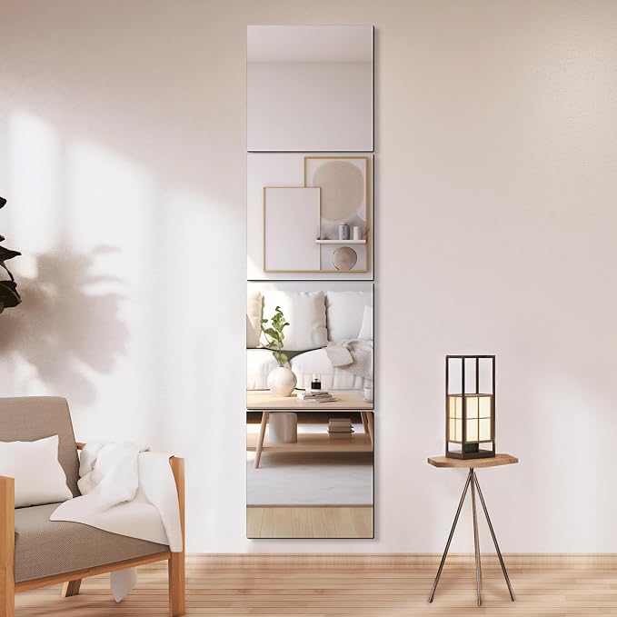 Delma Home Gym Mirrors, Square Large Wall Mirror - Image 2