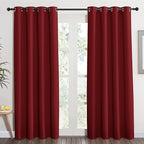NICETOWN Burgundy Curtains for Living Room by NICETOWN