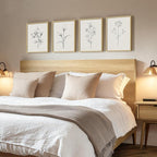 Framed Botanical Wall Art for Bathroom - Image 3