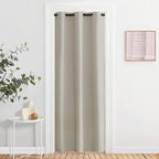 NICETOWN Natural Door Curtain for Doorway Privacy, 80 Inch Length, Room Divider by NICETOWN