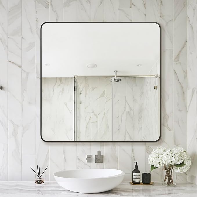 Delma Bathroom Vanity Mirror, High-Definition Bathroom Mirror, Versatile - Image 3