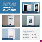 14x24 Aiden Recessed Wall Niche Medicine Cabinet Replacement, in The Wall - Image 7