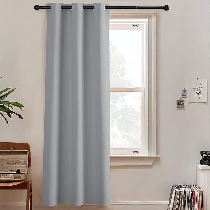 RYB HOME Grey Blackout Curtains by RYBHOME
