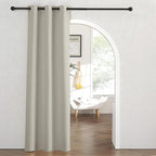 RYB HOME Blackout Curtains Thermal Insulating Privacy Temporary Door Curtains - Image 5